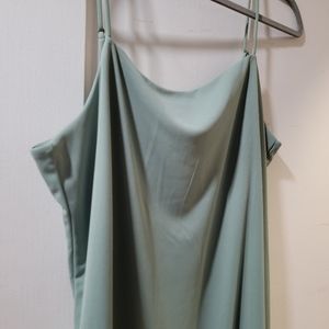 Sage midi dress